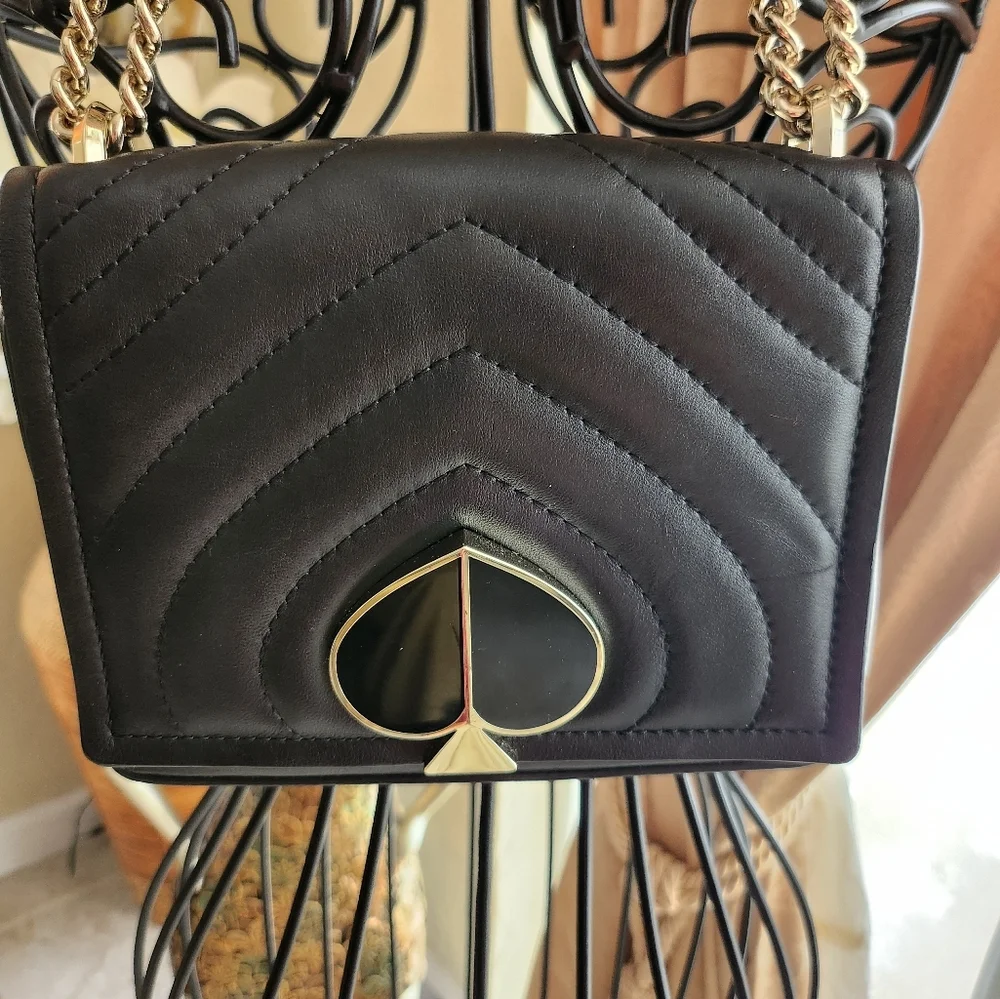 Kate Spade Quilted Mini Leather Shoulder Bag NWOT